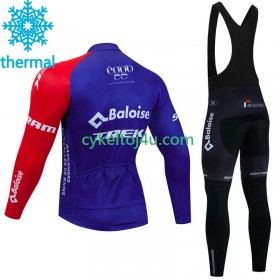 Baloise Trek Cykeltrøje Langærmet + Bib Cykelbukser Vinter Thermal Fleece 2023